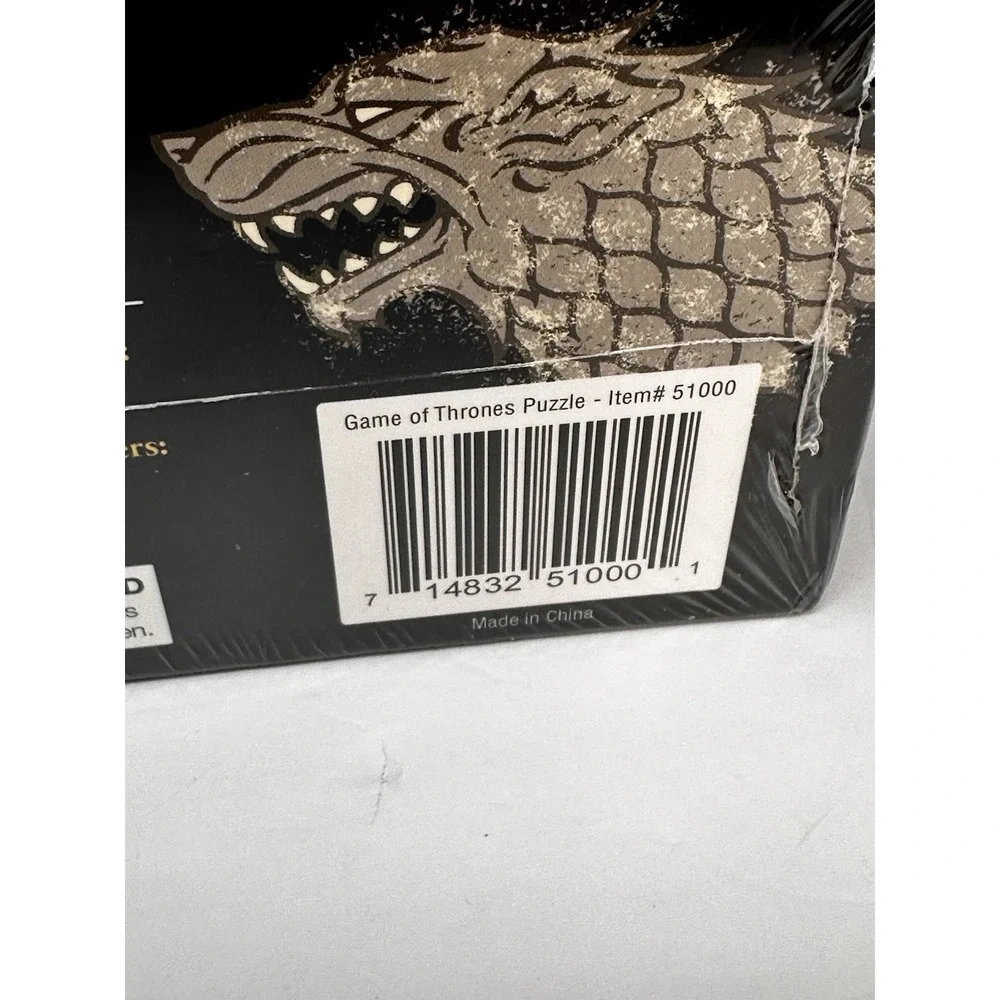 4D Cityscape Game of Thrones: 3D Map Puzzle of Westeros NEW SEALED
